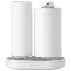 Brabantia SinkStyle soap dispenser set, 2 x 200 ml, fresh white