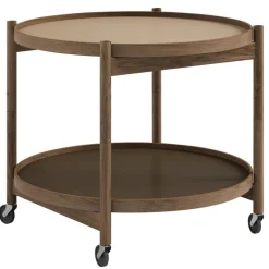 Brdr. Krüger Bølling tray table 60 cm, fumed oak - earth