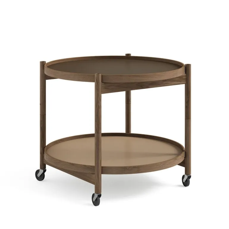 Brdr. Krüger Bølling tray table 60 cm, fumed oak - earth