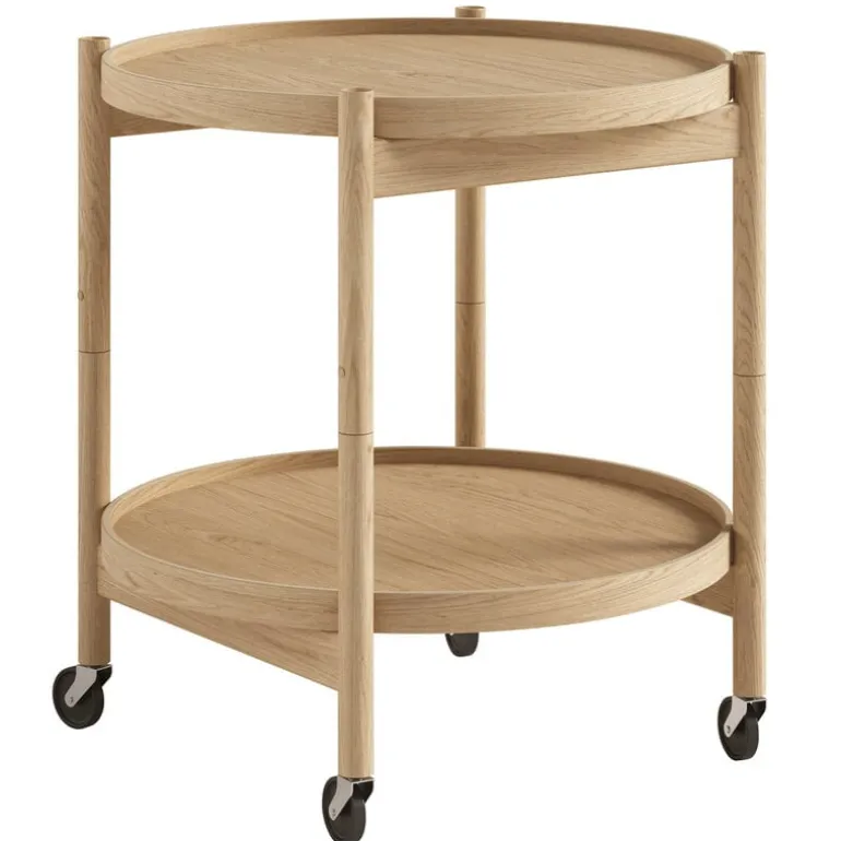 Brdr. Krüger Bølling tray table 50 cm, oiled oak - veneer