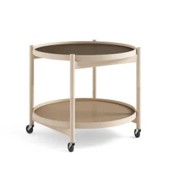 Brdr. Krüger Bølling tray table 60 cm, oiled beech - earth