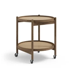 Brdr. Krüger Bølling tray table 50 cm, fumed oak - earth
