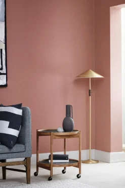 Brdr. Krüger Bølling tray table 50 cm, fumed oak - stone