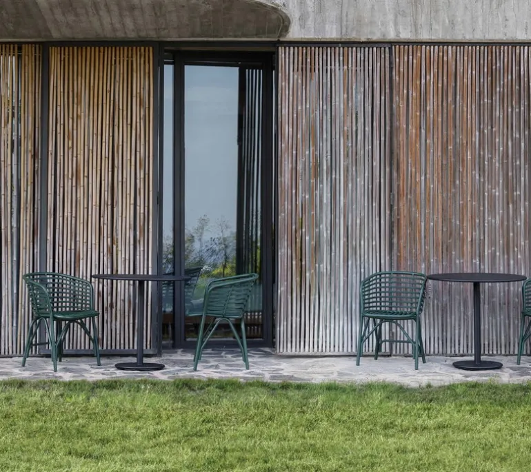 Cane-line Blend chair, dark green