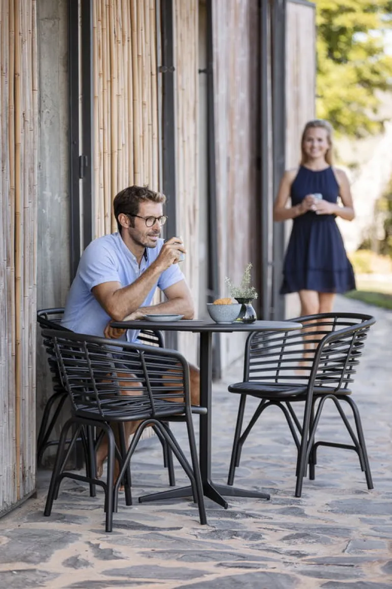 Cane-line Blend chair, lava grey