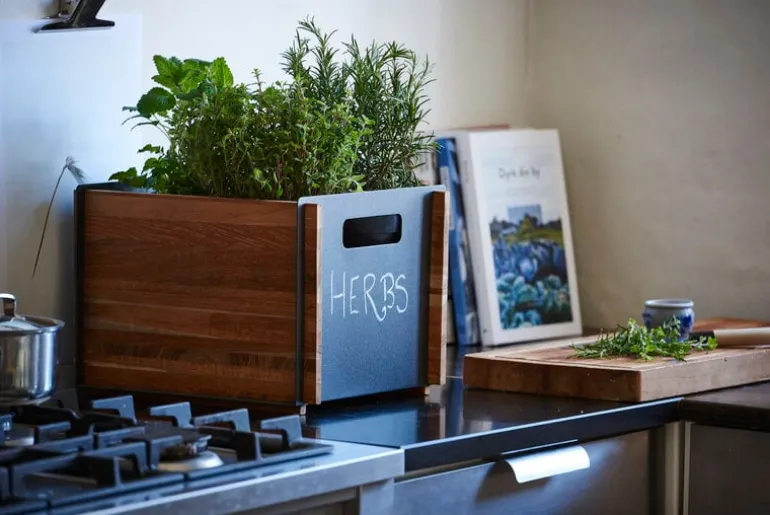 Cane-line Box storage box, teak - grey