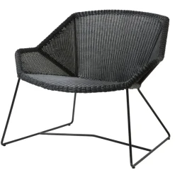 Cane-line Breeze lounge chair, black