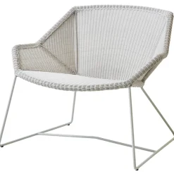 Cane-line Breeze lounge chair, white grey