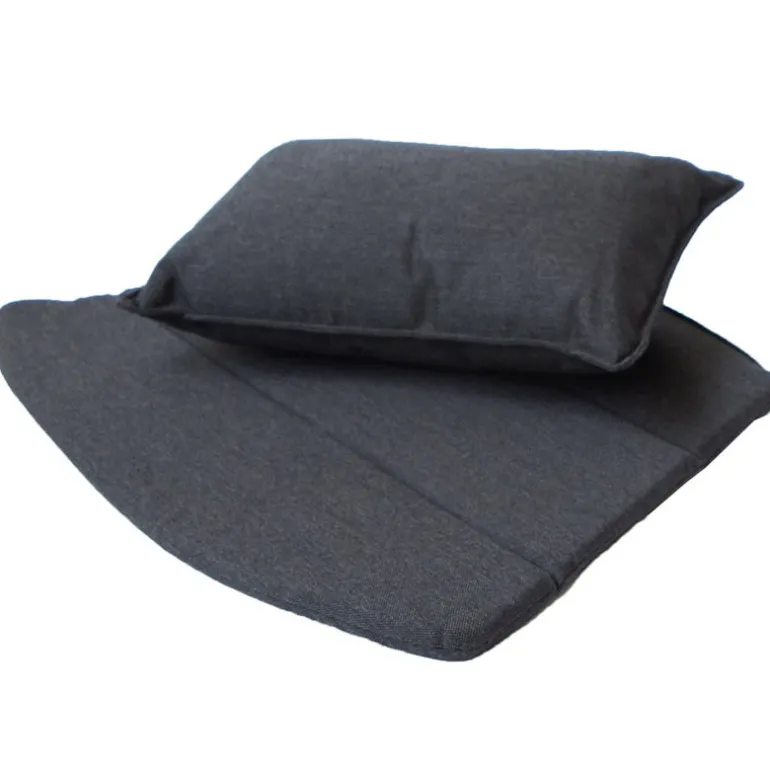 Cane-line Breeze lounge chair cushion set, black