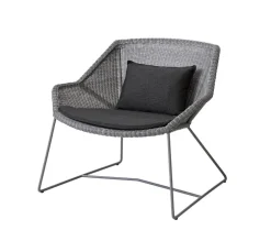 Cane-line Breeze lounge chair cushion set, black