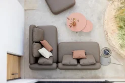 Cane-line Capture 2-seater sofa, right module, taupe