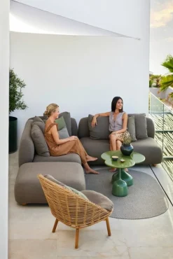 Cane-line Capture 2-seater sofa, right module, taupe