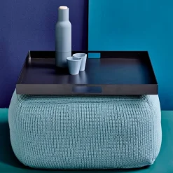 Cane-line Club tray, 58,5 x 58,5 cm, black