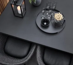 Cane-line Club tray, round 44 cm, black