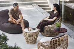 Cane-line Cozy bean bag, dark bordeaux