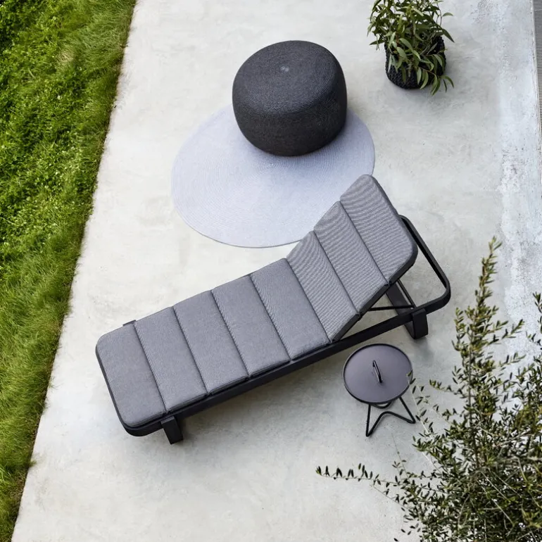 Cane-line Cut sunbed, grey