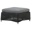 Cane-line Diamond footstool, graphite - grey