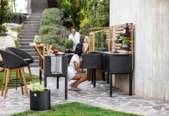 Cane-line Drop outdoor kitchen bar, teak