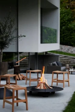 Cane-line Ember fire pit, large, black