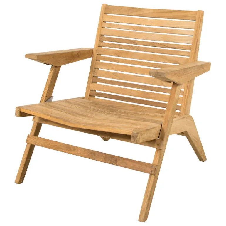 Cane-line Flip lounge chair, teak