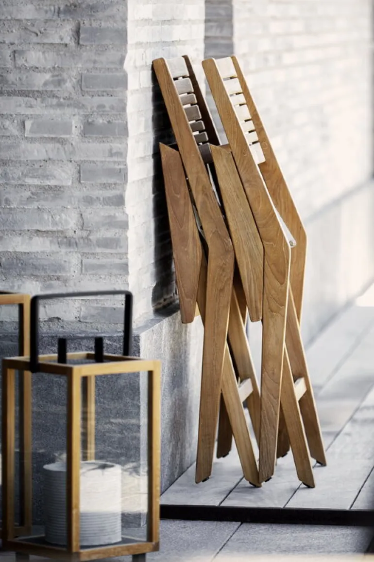 Cane-line Flip lounge chair, teak