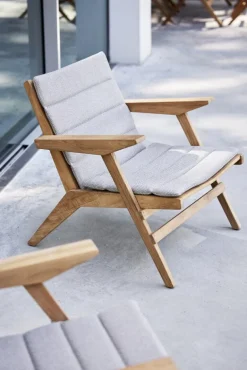 Cane-line Flip lounge chair, teak