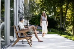 Cane-line Flip lounge chair, teak