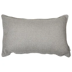 Cane-line Focus scatter cushion, 32 x 52 cm, light grey