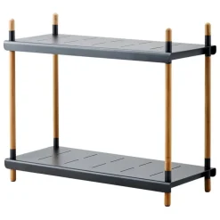 Cane-line Frame shelf, high, teak - aluminium