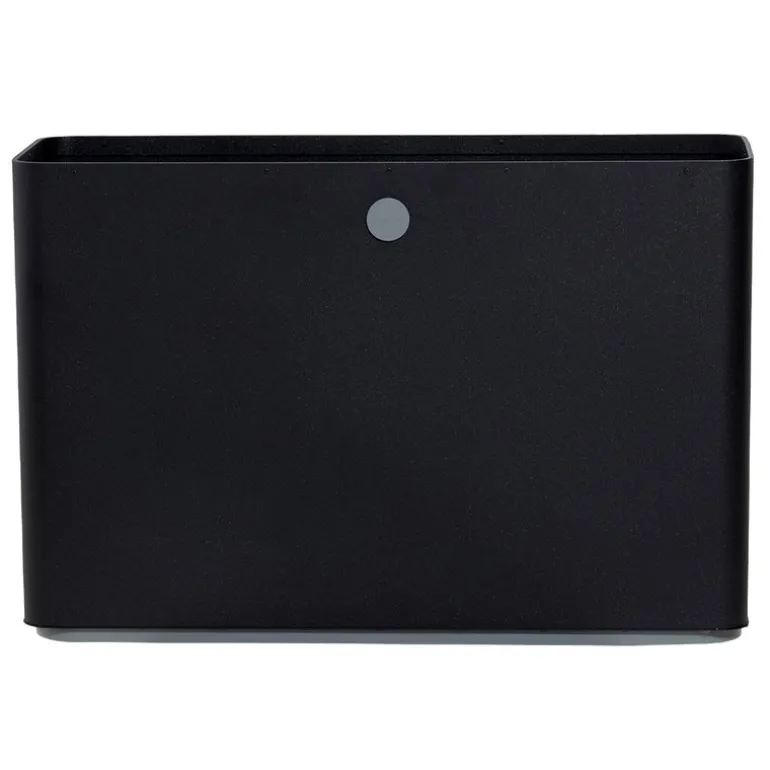 Cane-line Grow planter, rectangular, lava grey