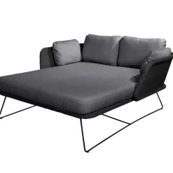 Cane-line Horizon daybed, black - grey