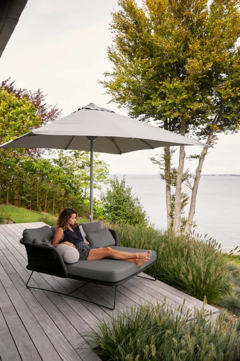 Cane-line Horizon daybed, black - grey