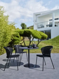 Cane-line Lean chair, black