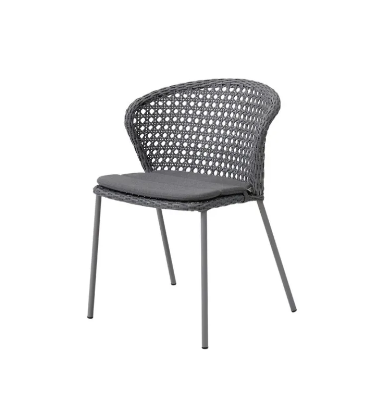 Cane-line Lean chair cushion, grey