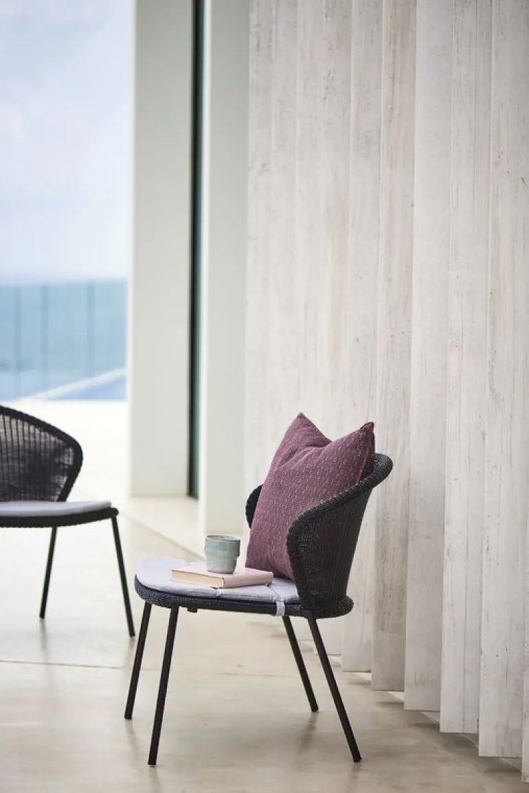 Cane-line Lean chair cushion, grey