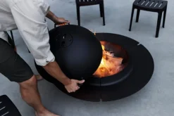 Cane-line Lid for Ember fire pit, black