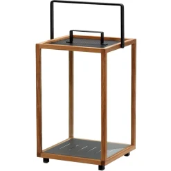 Cane-line Lighthouse lantern, large, teak - lava grey