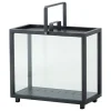 Cane-line Lighthouse lantern, rectangular, dark grey