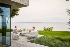 Cane-line Nest round chair, white