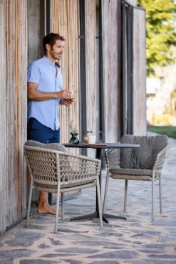 Cane-line Ocean chair cushion set, dark grey