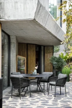 Cane-line Ocean chair, dark grey