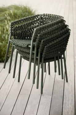 Cane-line Ocean chair, dark green