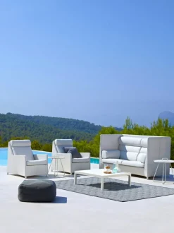 Cane-line On-the-move table, large, white