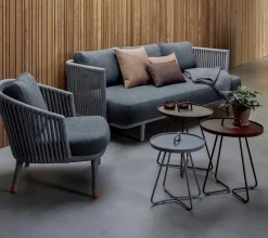 Cane-line On-the-move table, XS, light grey