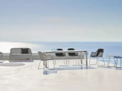 Cane-line On-the-move table, small, dark blue