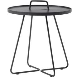 Cane-line On-the-move table, large, black