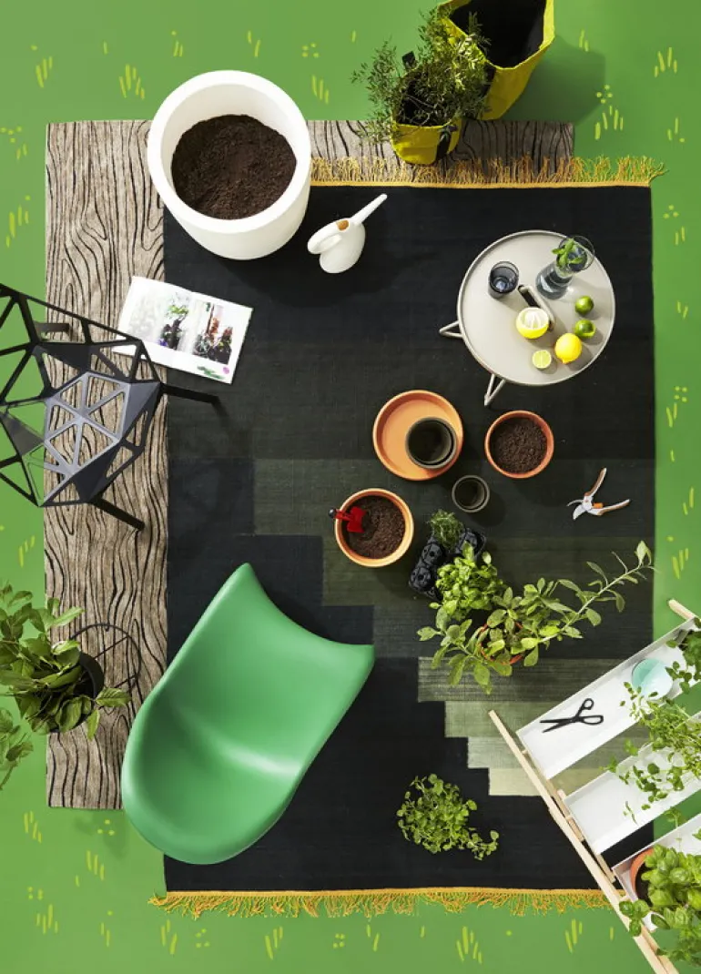 Cane-line On-the-move table, small, taupe