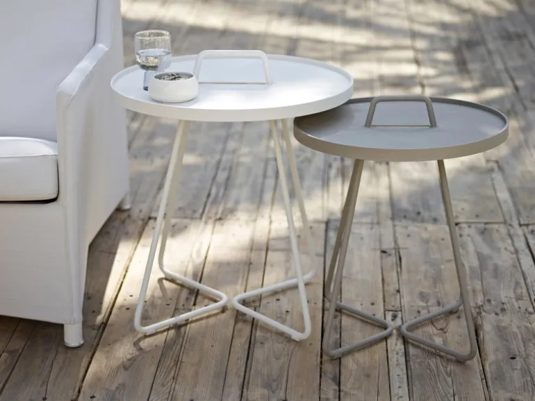 Cane-line On-the-move table, small, taupe