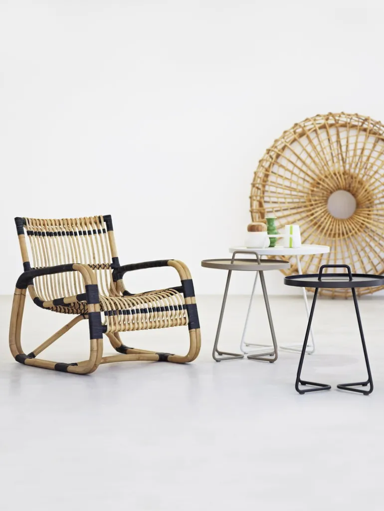 Cane-line On-the-move table, small, taupe