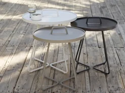 Cane-line On-the-move table, small, taupe